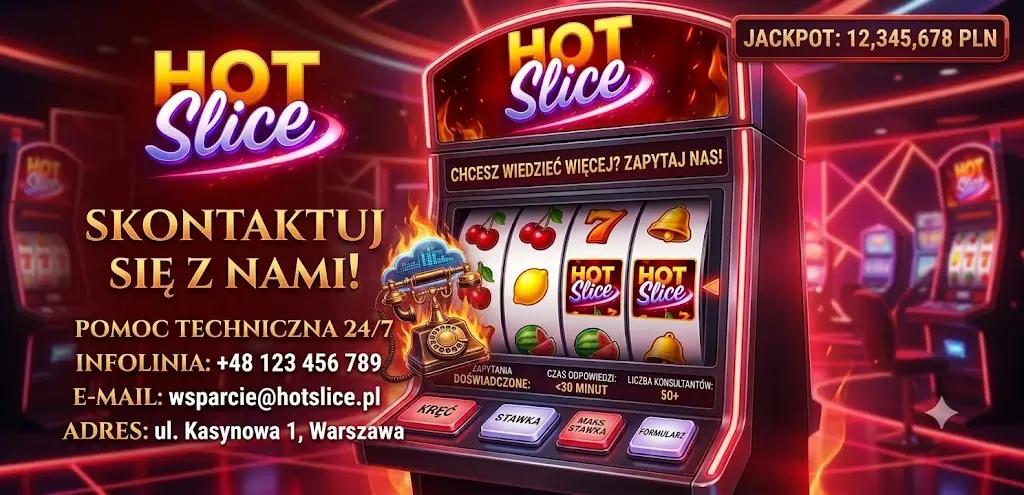 Kontakt z redakcją Hot Slice Grać